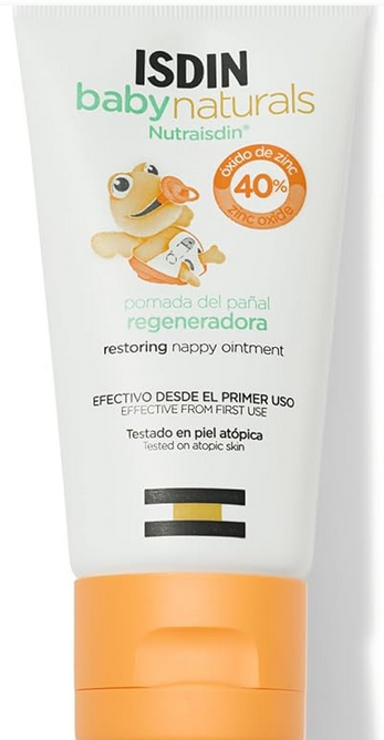Pomada regeneradora para el pañal del bebé con alto contenido en óxido de zinc