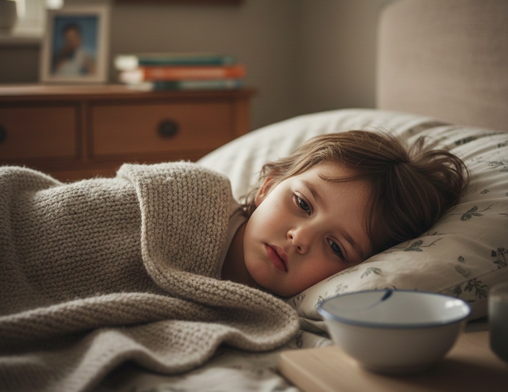 Vómitos en niños: cuándo son normales y cuándo ir a urgencias